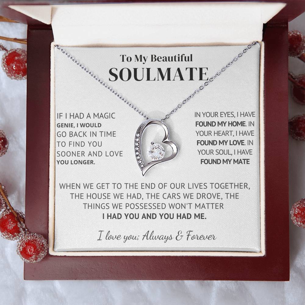 (Almost Sold Out) To My Soulmate Necklace