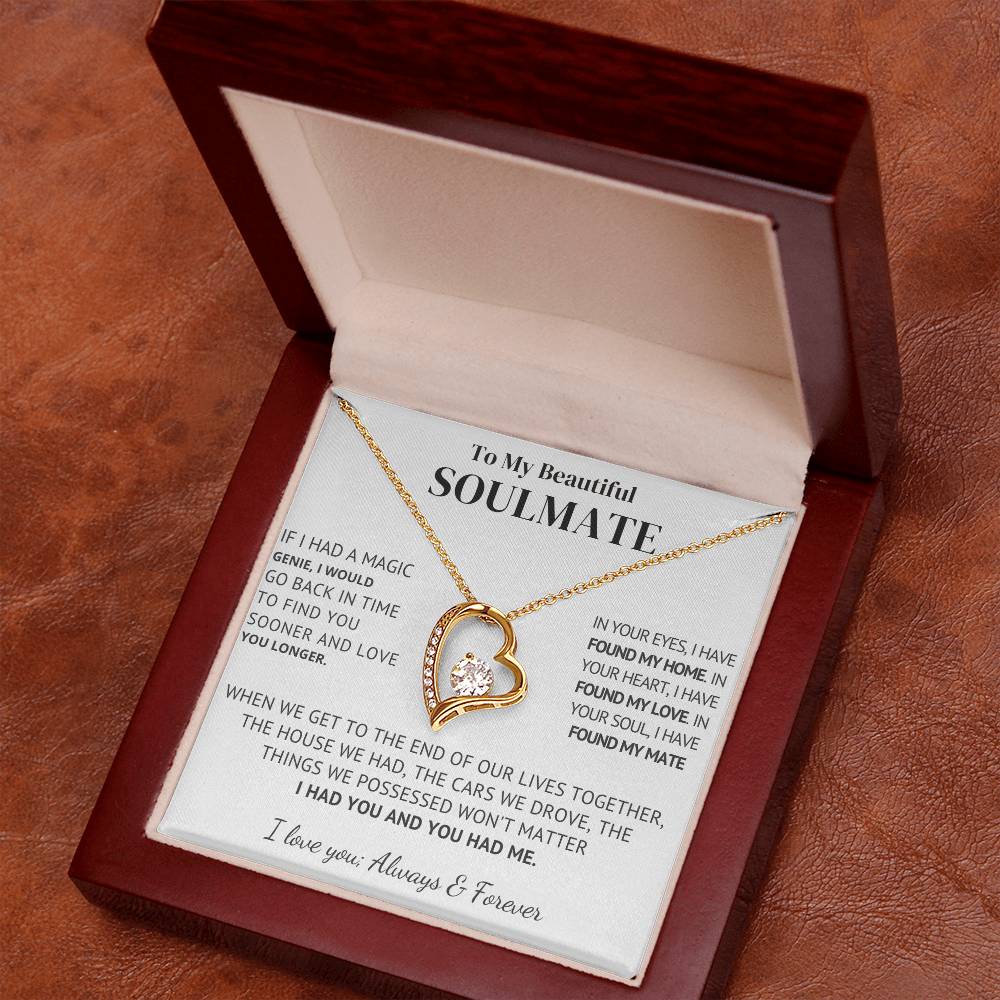 (Almost Sold Out) To My Soulmate Necklace