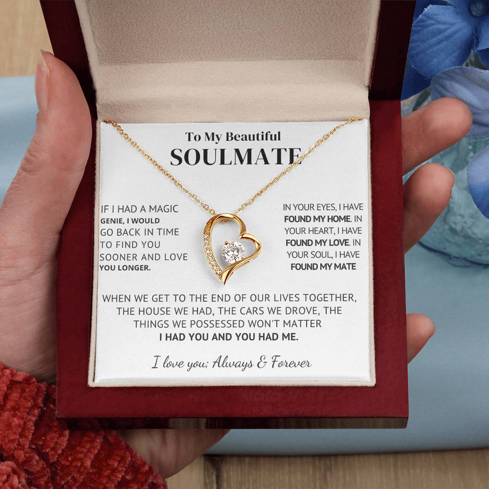 (Almost Sold Out) To My Soulmate Necklace