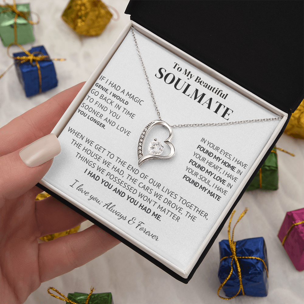 (Almost Sold Out) To My Soulmate Necklace