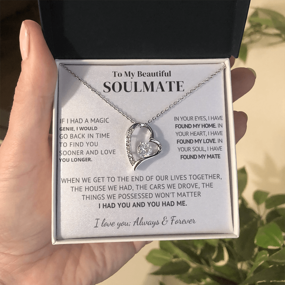 (Almost Sold Out) To My Soulmate Necklace