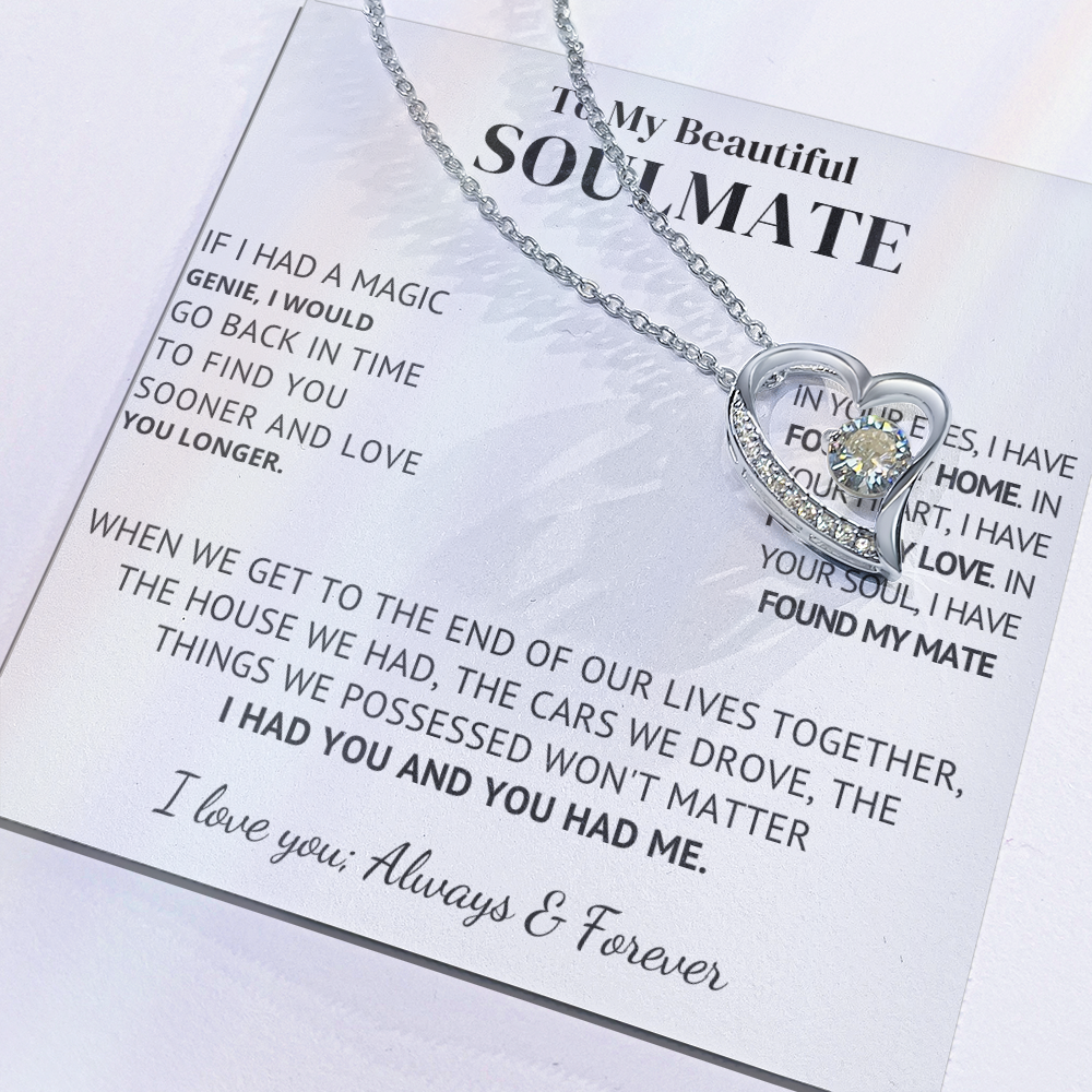 (Almost Sold Out) To My Soulmate Necklace