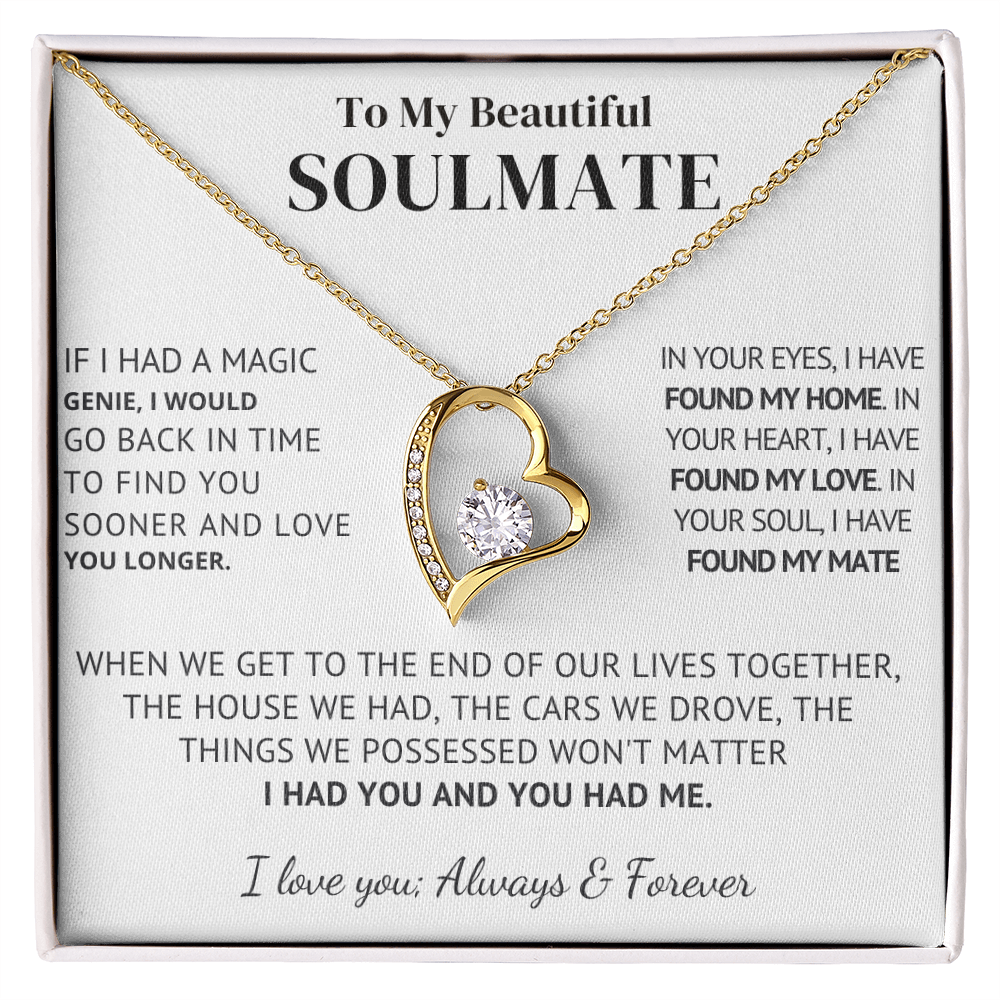 (Almost Sold Out) To My Soulmate Necklace