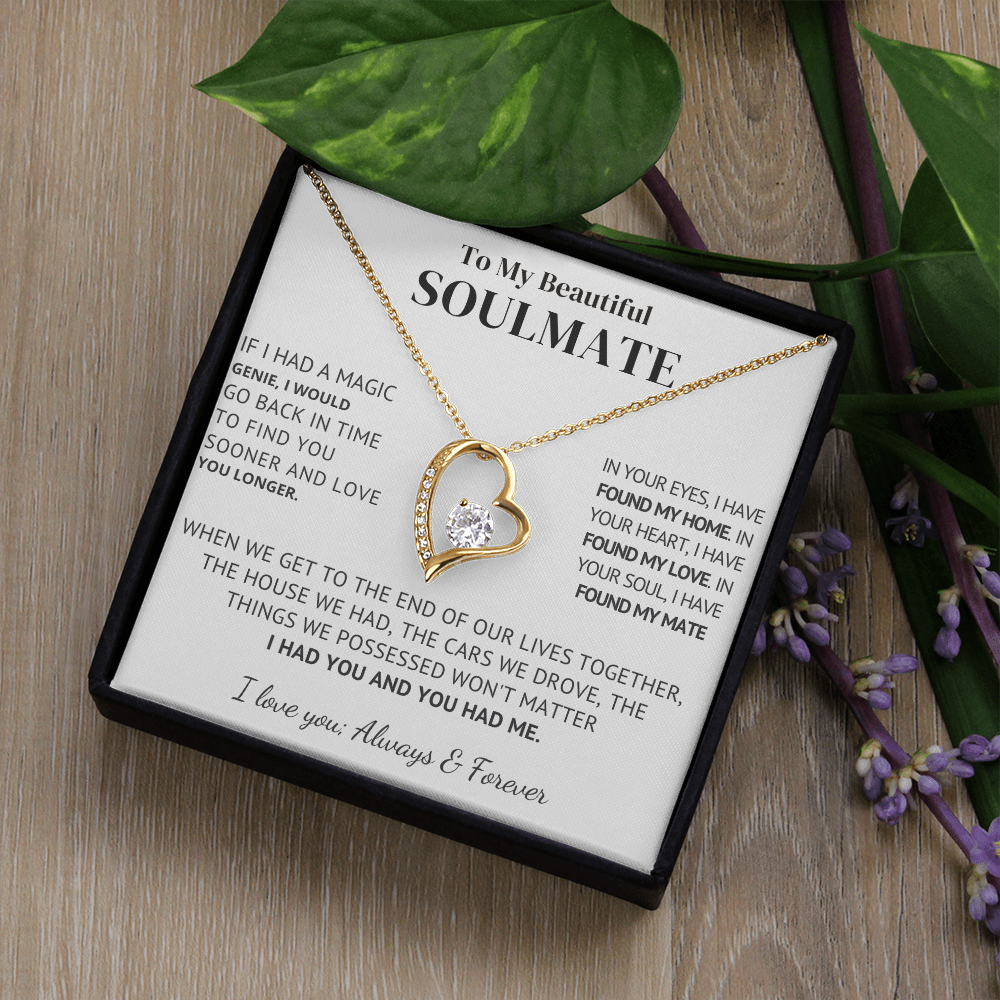 (Almost Sold Out) To My Soulmate Necklace