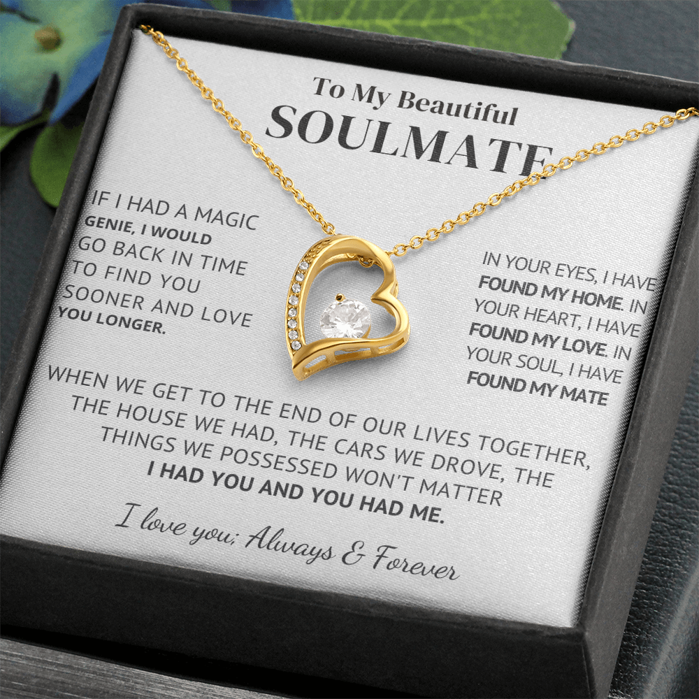 (Almost Sold Out) To My Soulmate Necklace